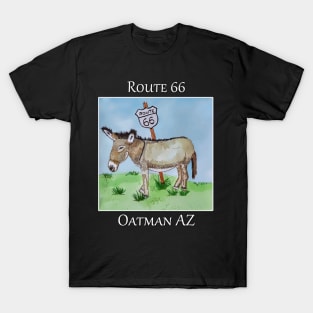 Cute baby donkey like you'd see on Route 66, in Oatman Arizona T-Shirt